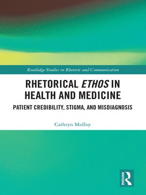 cover image of Rhetorical Ethos in Health and Medicine